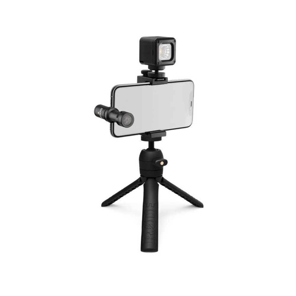 RODE Microphones - RODE Vlogger Kit iOS Edition Shotgun Mic Tripod In Black